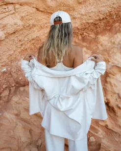 Alpine Sand Cloud Base Camp Button Up