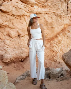 Alpine Sand Cloud Longline Bra