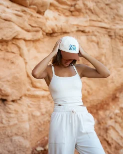 Alpine Sand Cloud Longline Bra