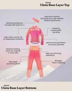 Apres Uinta Thermal Base Layer Women's Top