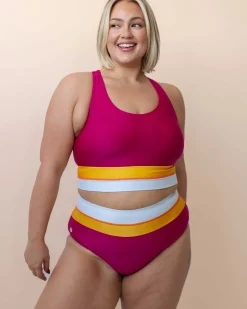 Berry Colorblock Bottom