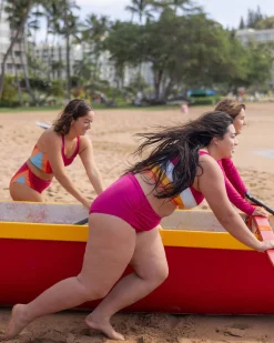 Berry Ruched High Rise Bottom