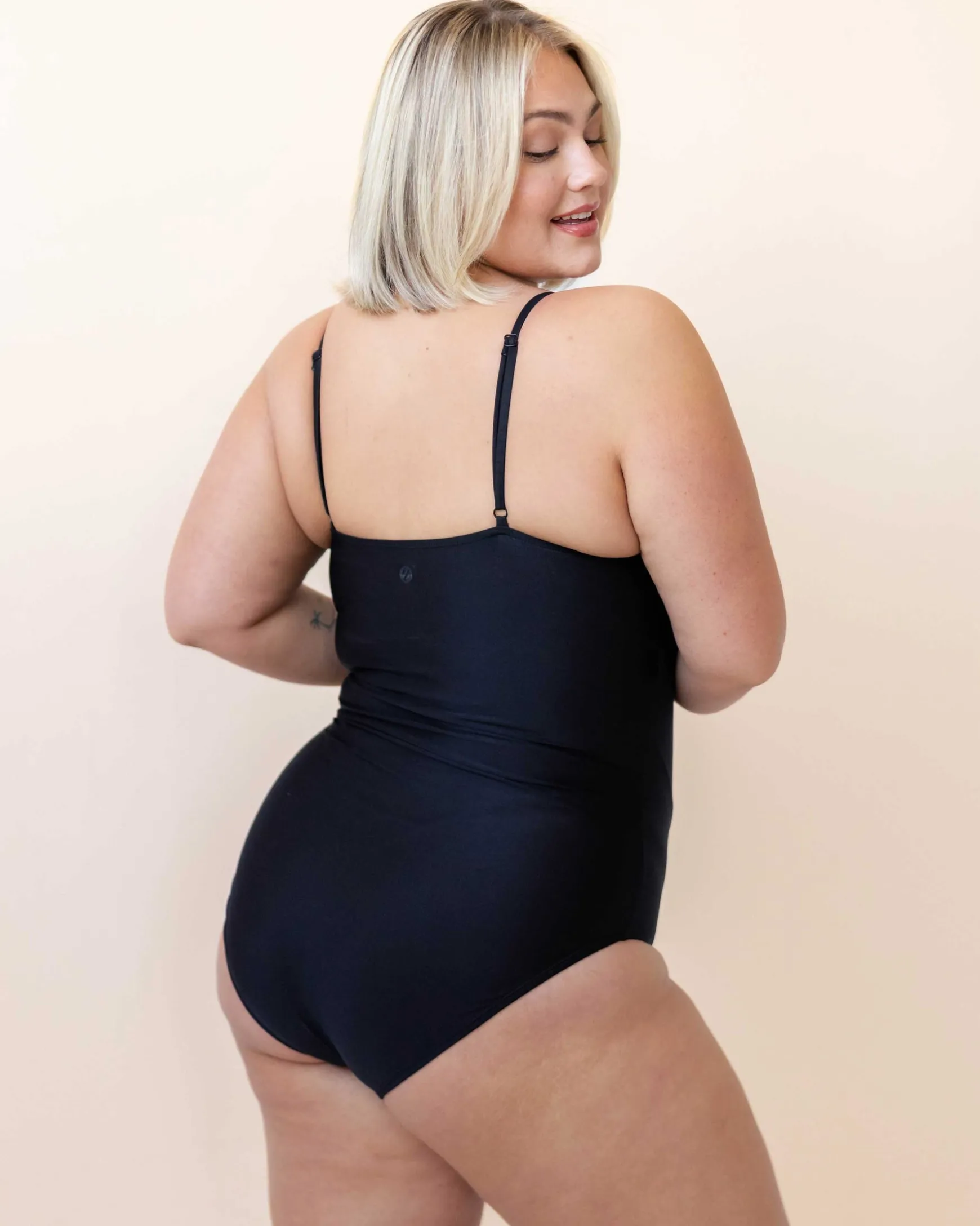 Black Braided One Piece