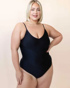 Black Braided One Piece