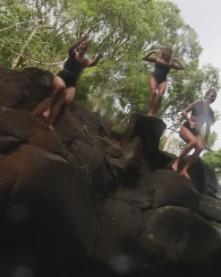 Black Flat Rib Stevie One Piece