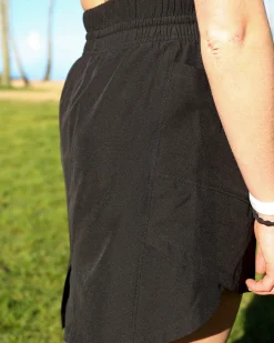 Black Hybrid Skirt