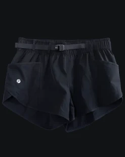 Black Hybrid Uinta Short