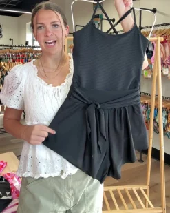 Black Make it a Romper