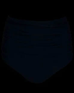 Black Ruched High Rise Bottom