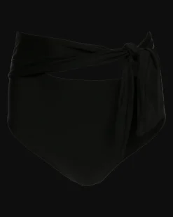 Black Side Tie Bottom