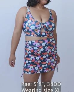 Brookside Ruched Swim Skirt