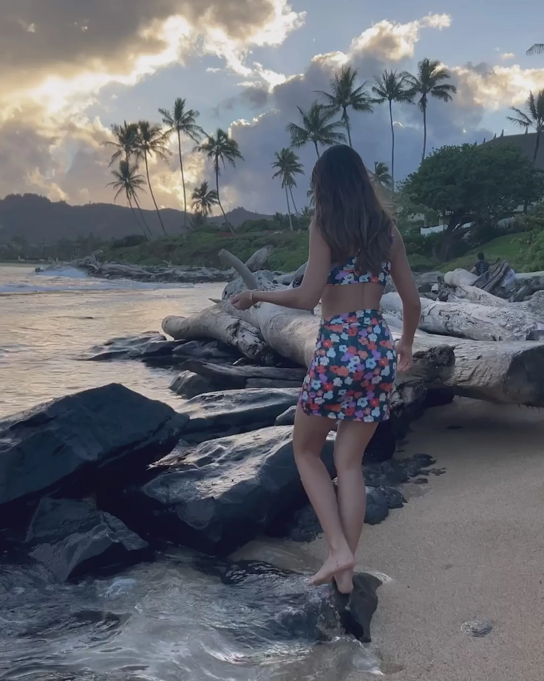 Brookside Ruched Swim Skirt