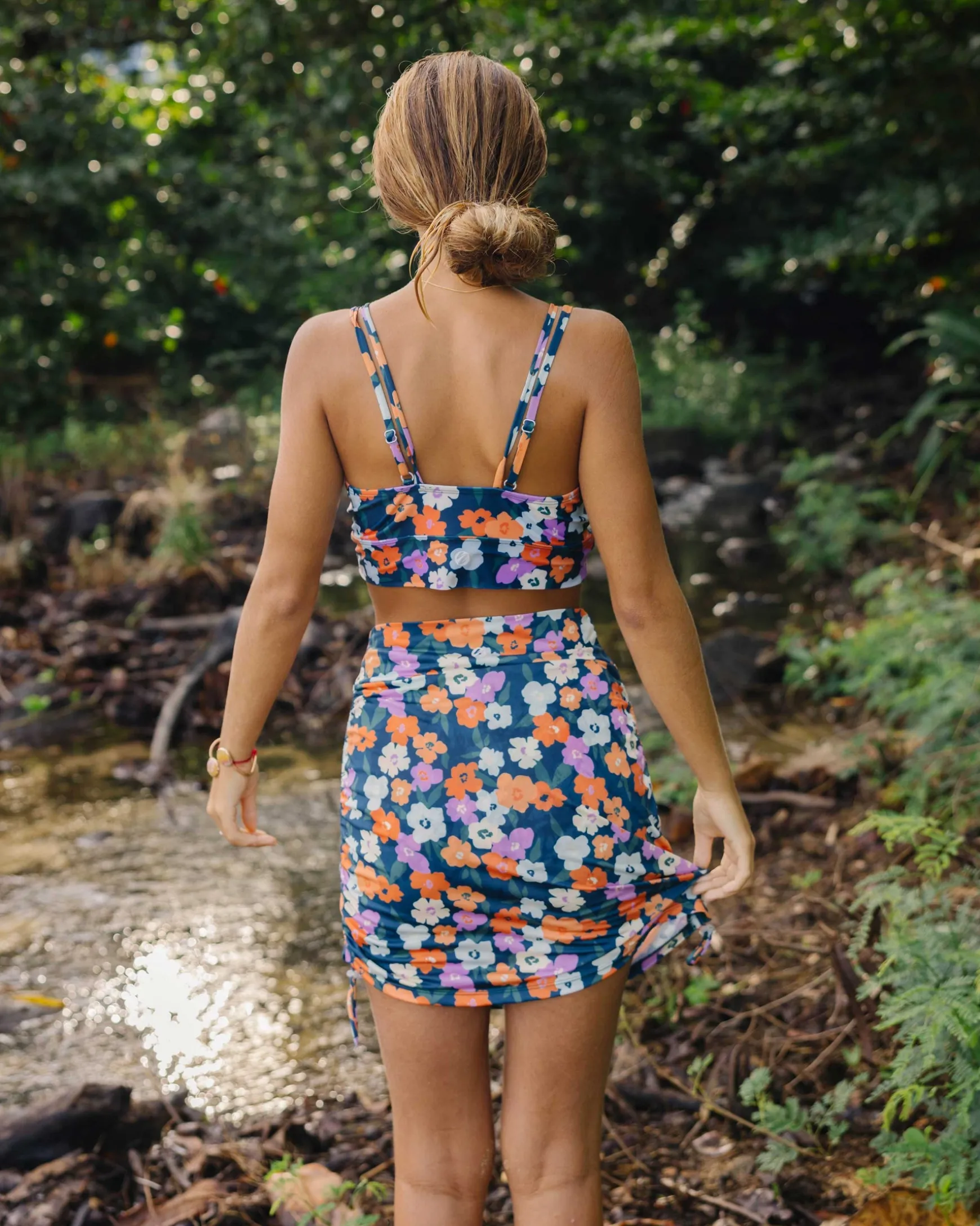 Brookside Ruched Swim Skirt