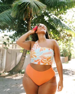 Calista One Shoulder Crop