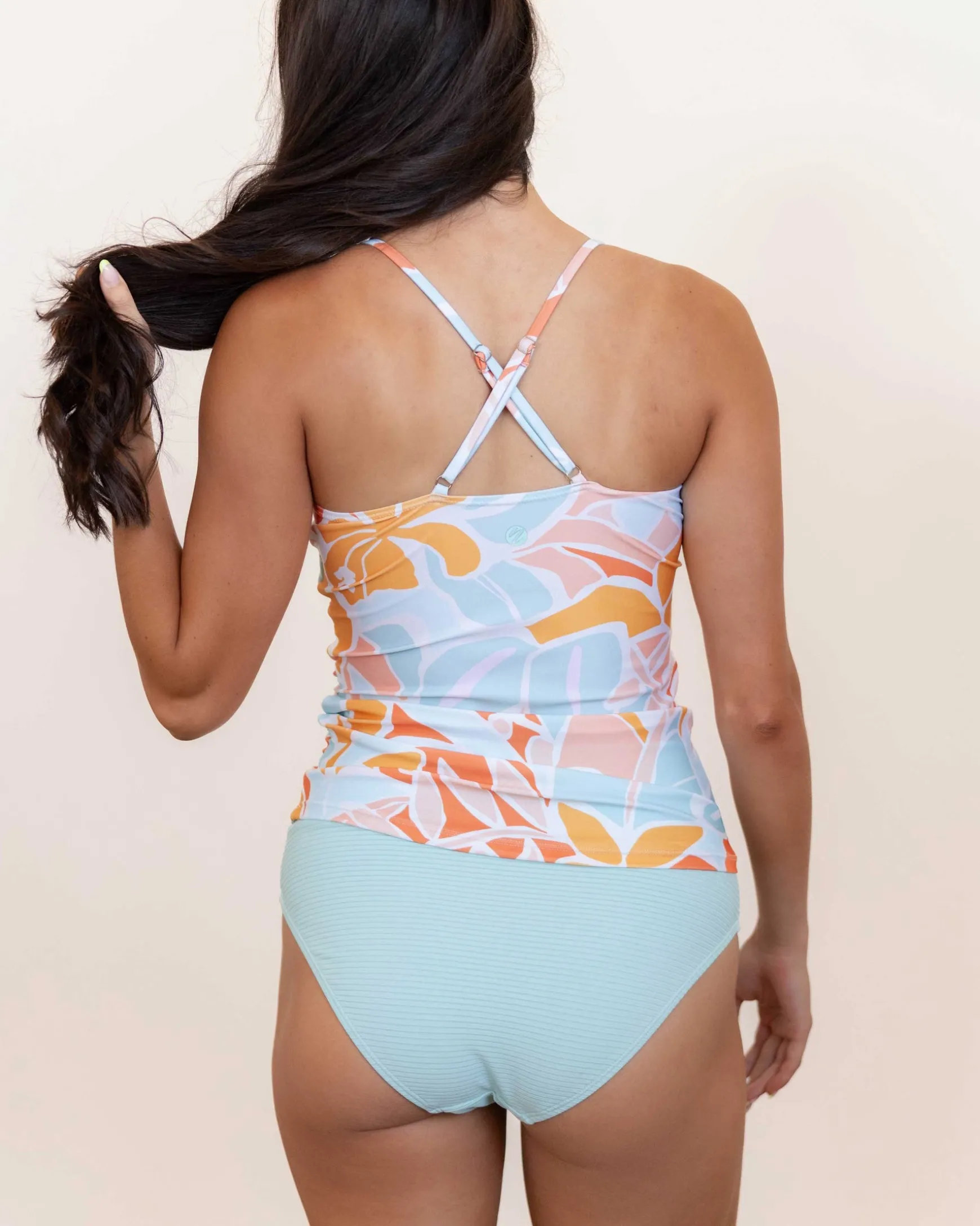 Calista V-Neck Tankini