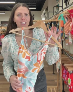 Calista V-Neck Tankini