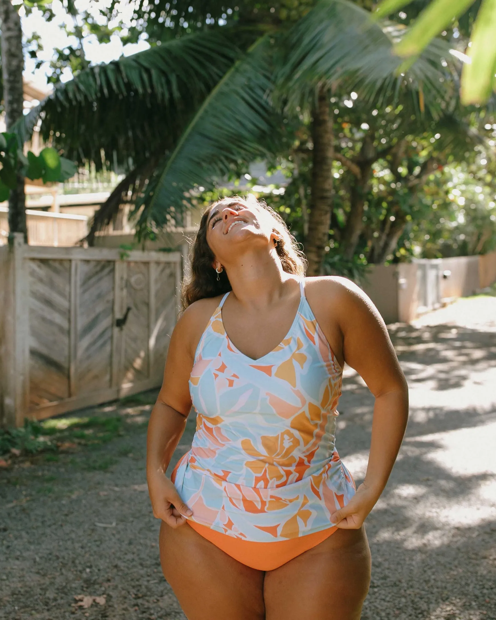 Calista V-Neck Tankini