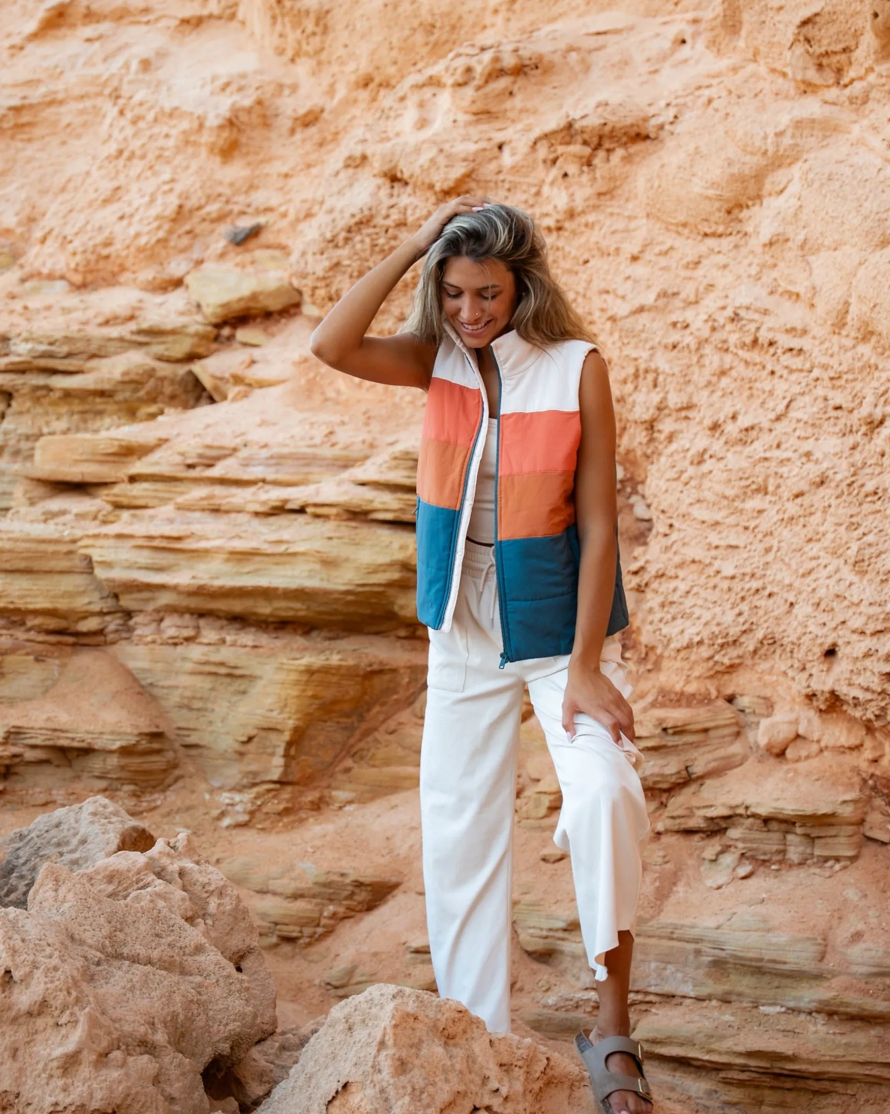 Camp Colorblock Vest
