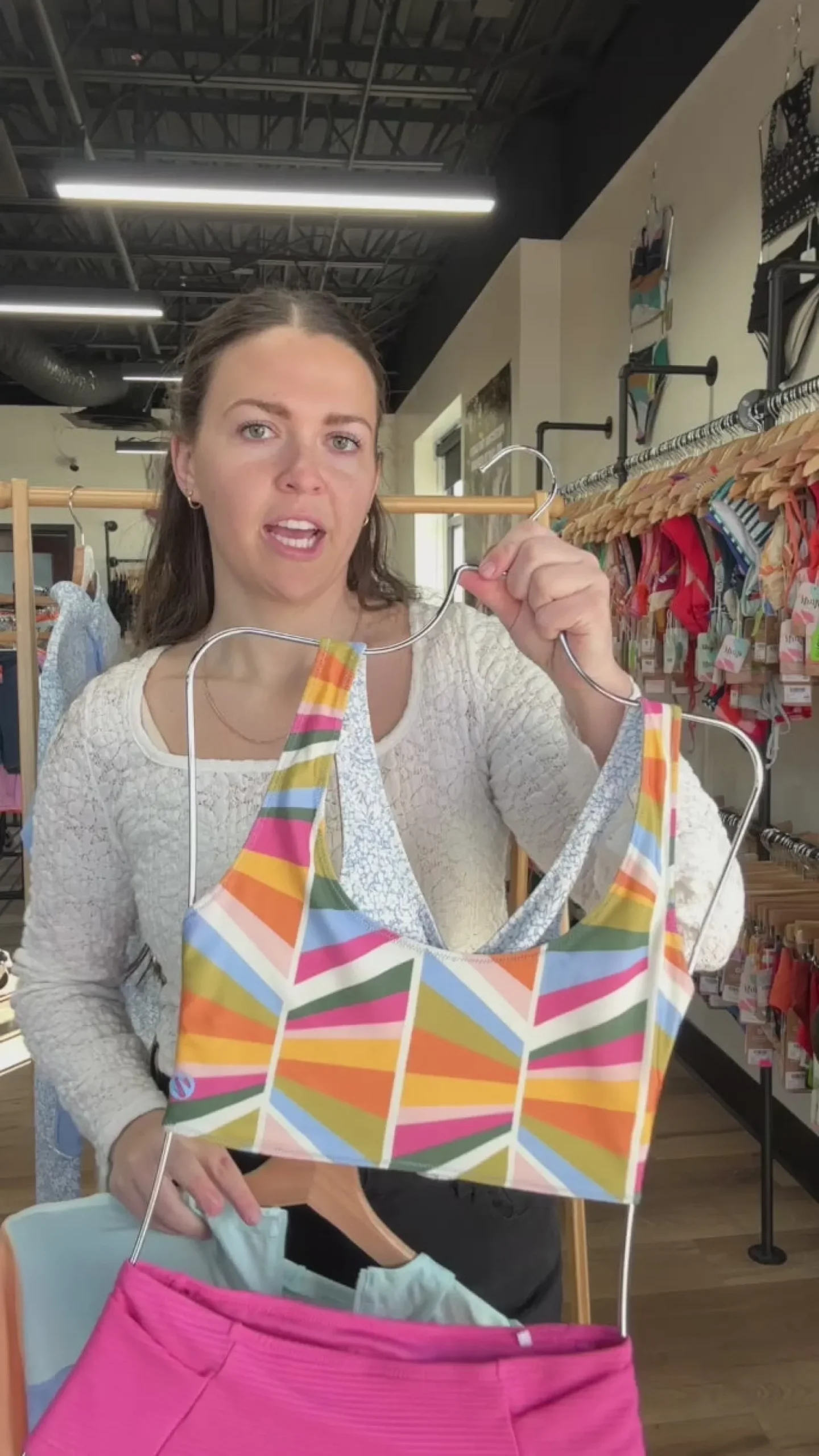 Carmine Yoga Pocket Bottom