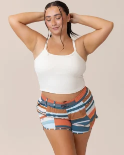 Cascade Stripe Hybrid Explorer Short