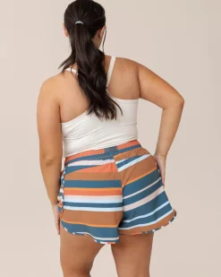 Cascade Stripe Hybrid Explorer Short