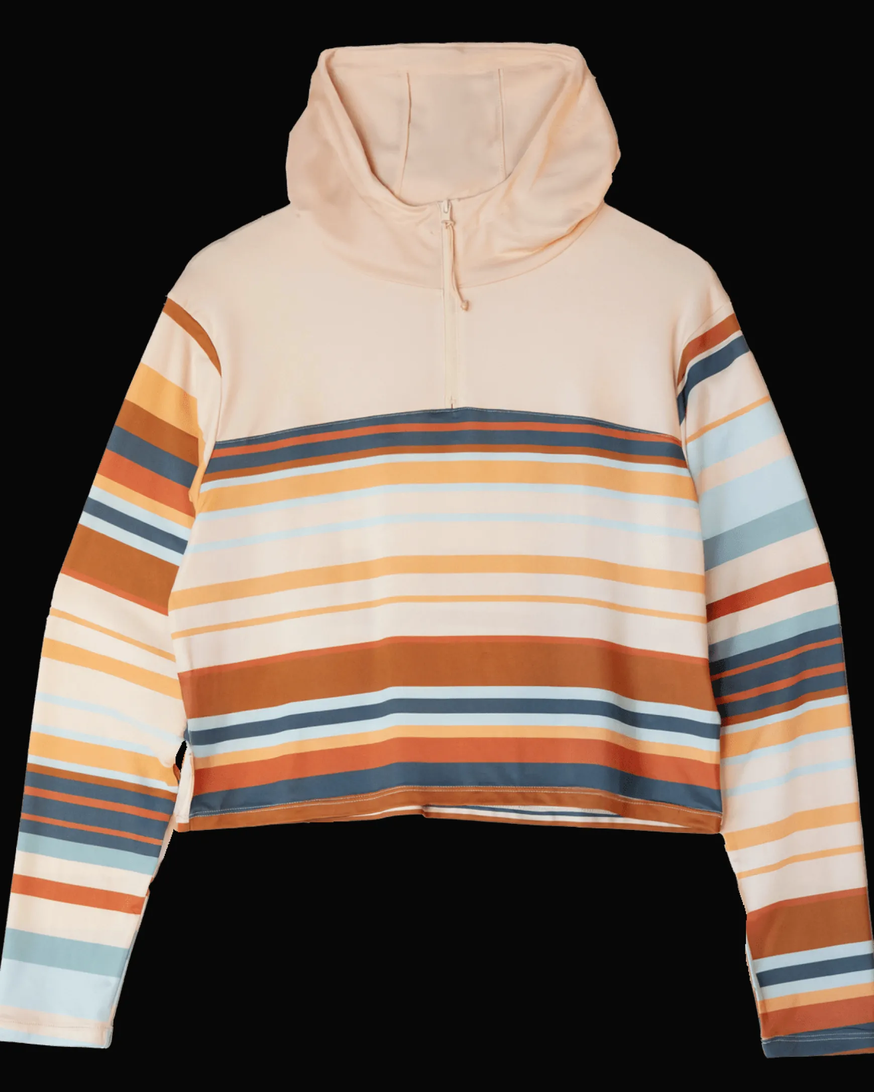 Cascade Stripe Lightweight Quarter Zip