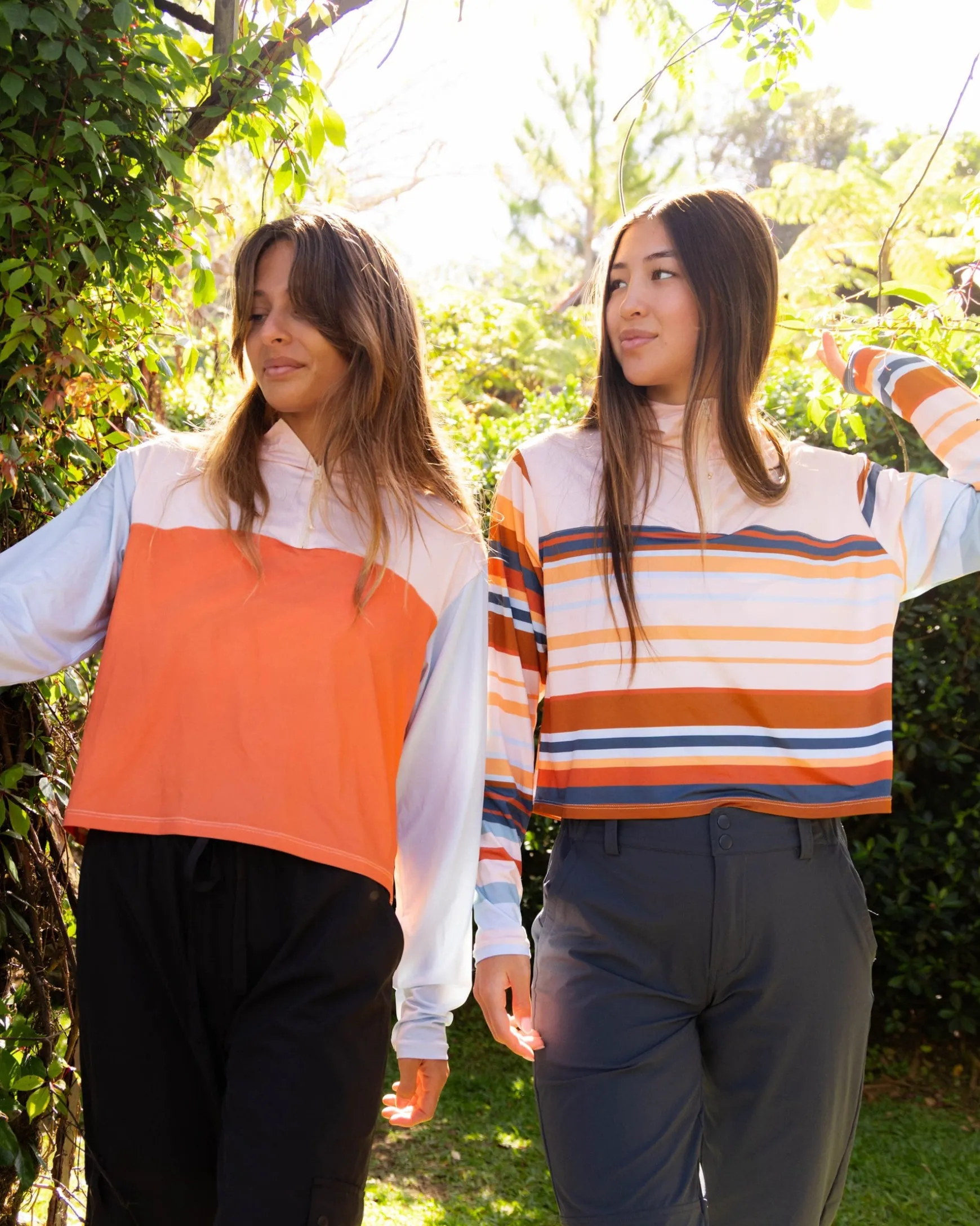 Cascade Stripe Lightweight Quarter Zip