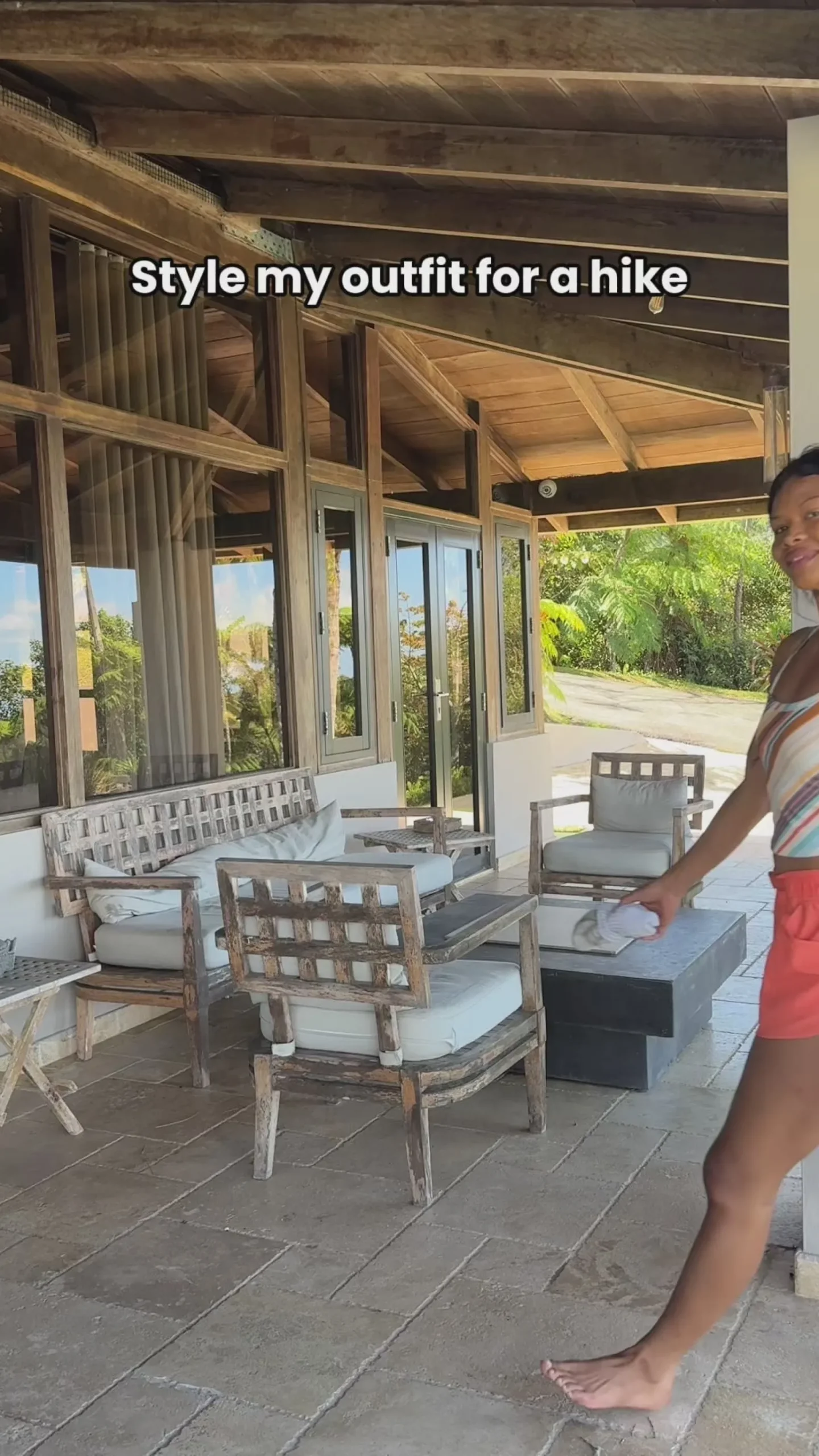 Cascade Stripe Longline Bra