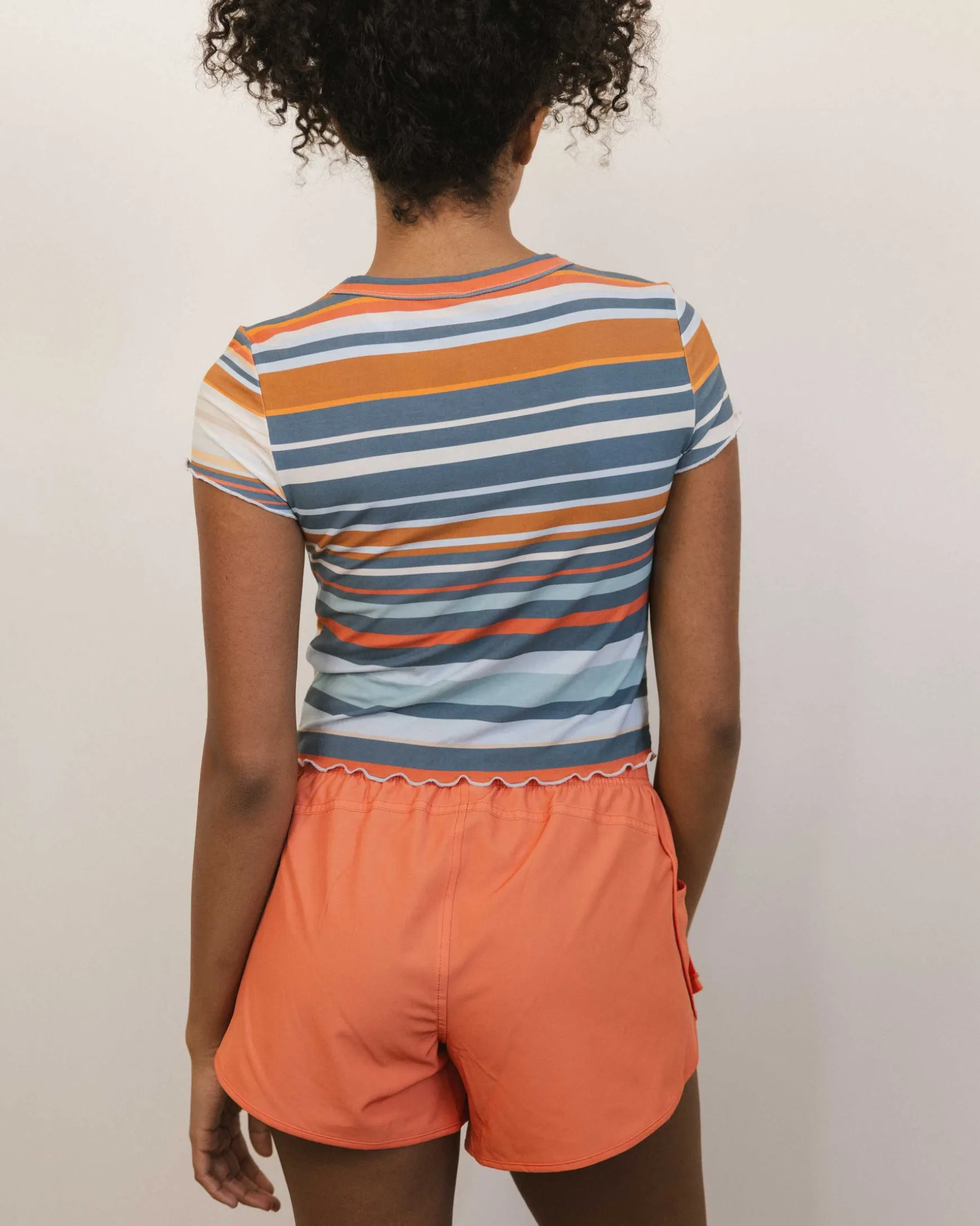 Cascade Stripe Modal Valley Tee