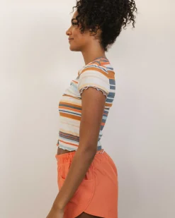 Cascade Stripe Modal Valley Tee