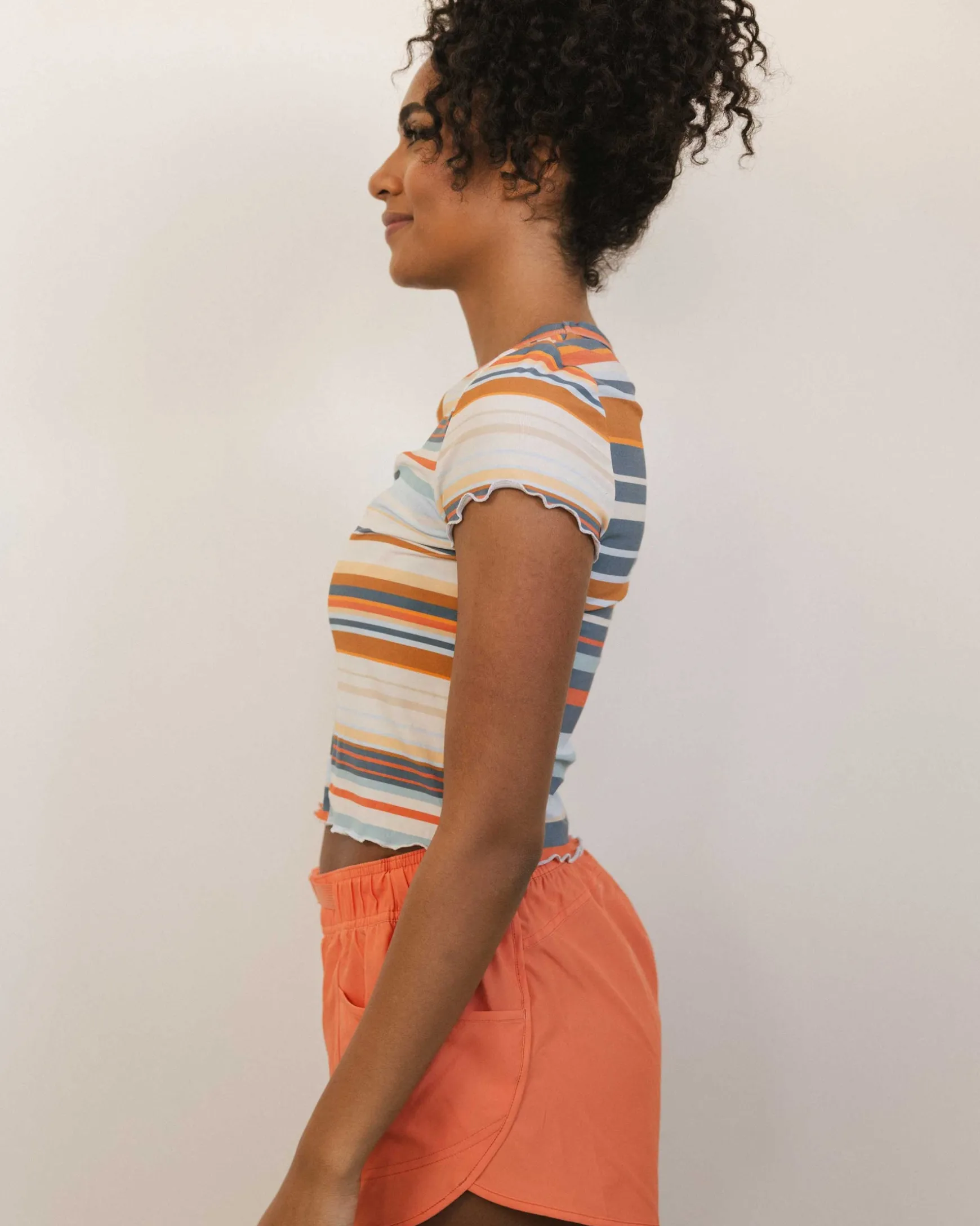 Cascade Stripe Modal Valley Tee