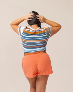 Cascade Stripe Modal Valley Tee