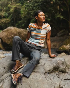 Cascade Stripe Modal Valley Tee