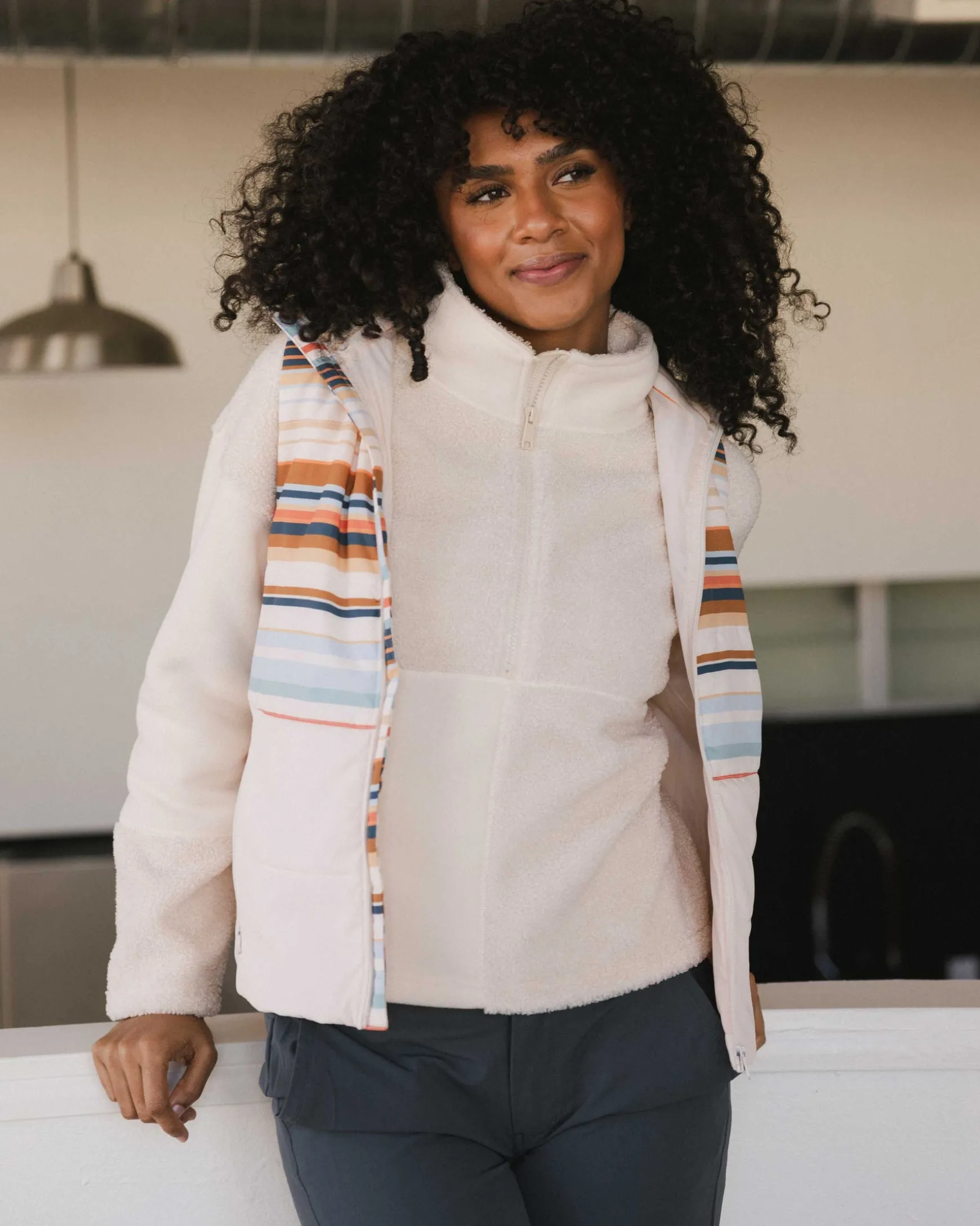 Cascade Stripe Trails Vest