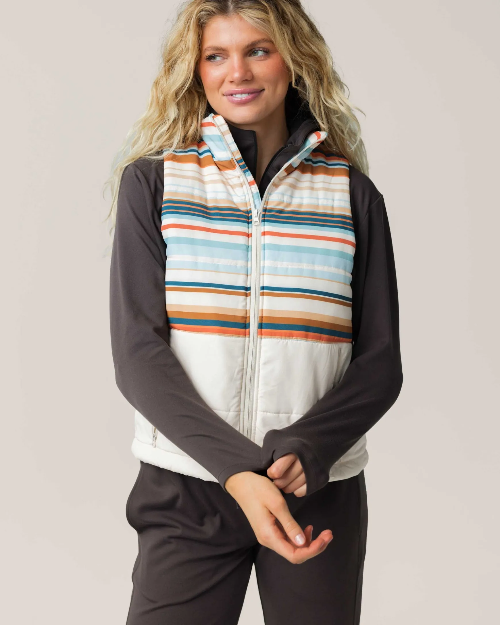 Cascade Stripe Trails Vest
