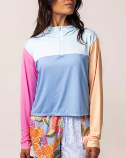 Celeste Quarter Zip Sunshade