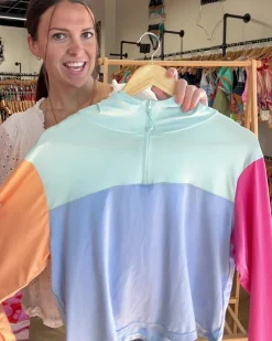 Celeste Quarter Zip Sunshade