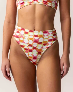 Citrus Reversible High Leg Bottom