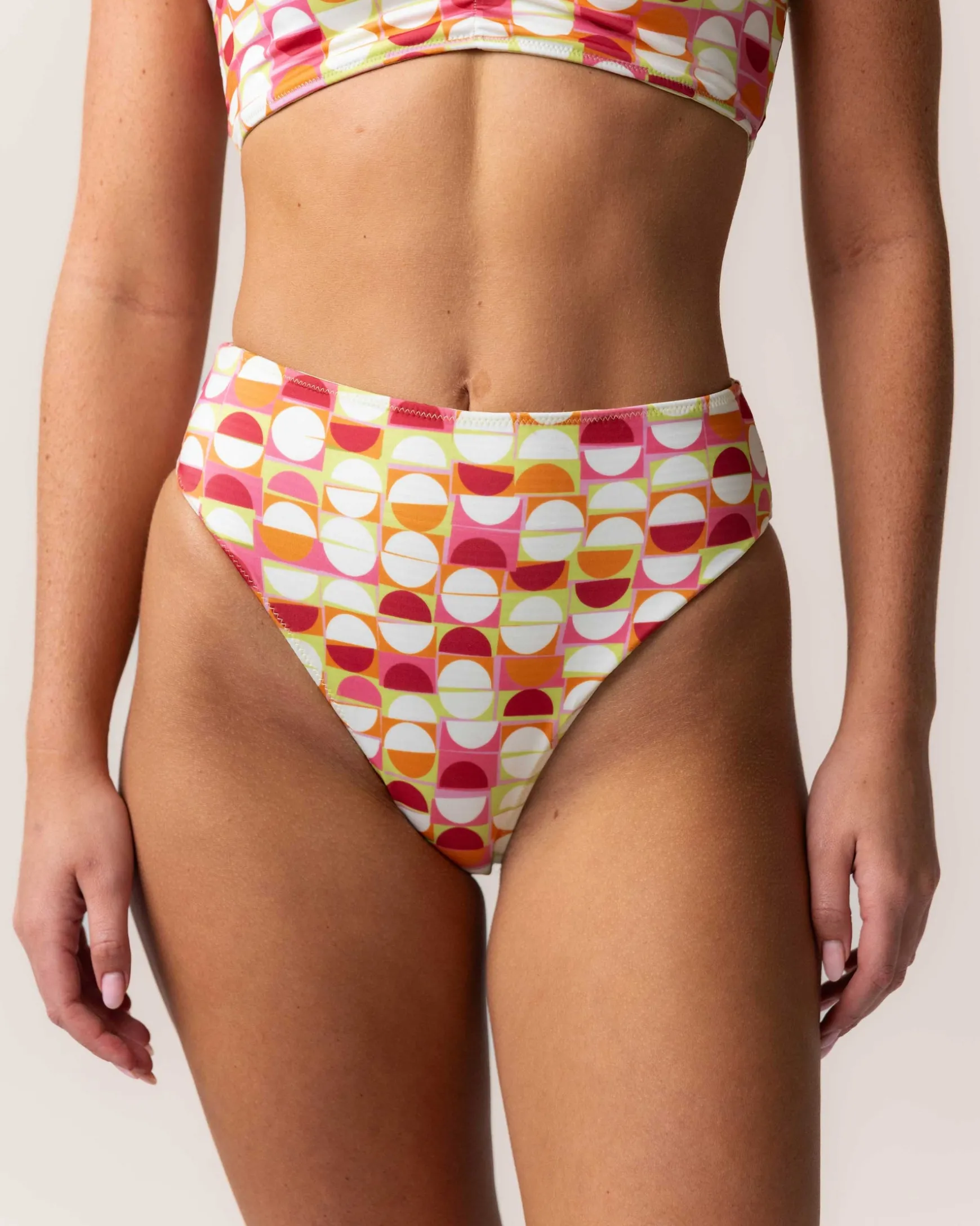 Citrus Reversible High Leg Bottom
