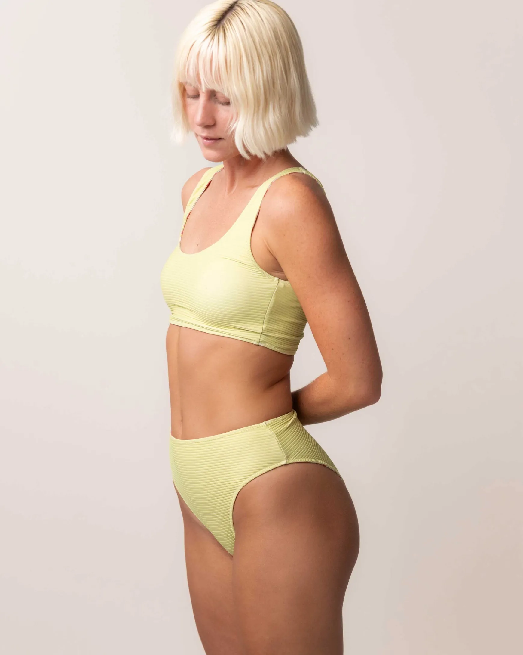 Citrus Reversible High Leg Bottom