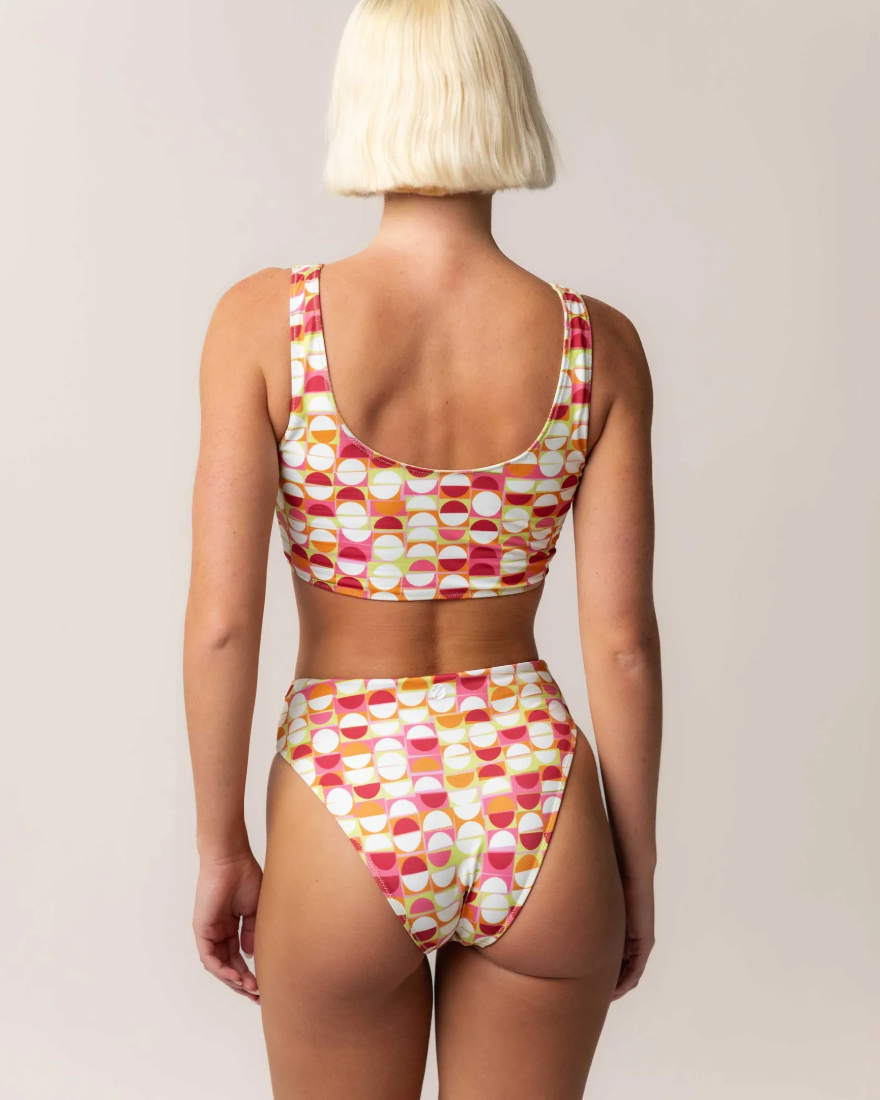 Citrus Reversible High Leg Bottom