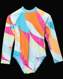 Crest Mini Long Sleeve One Piece