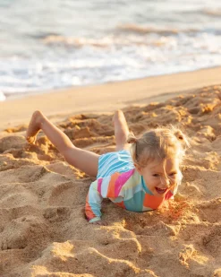 Crest Mini Long Sleeve One Piece