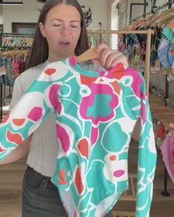 Ella Girls Long Sleeve One Piece