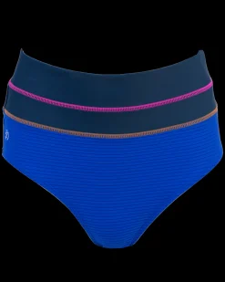 Flat Rib Cobalt Colorblock Bottom