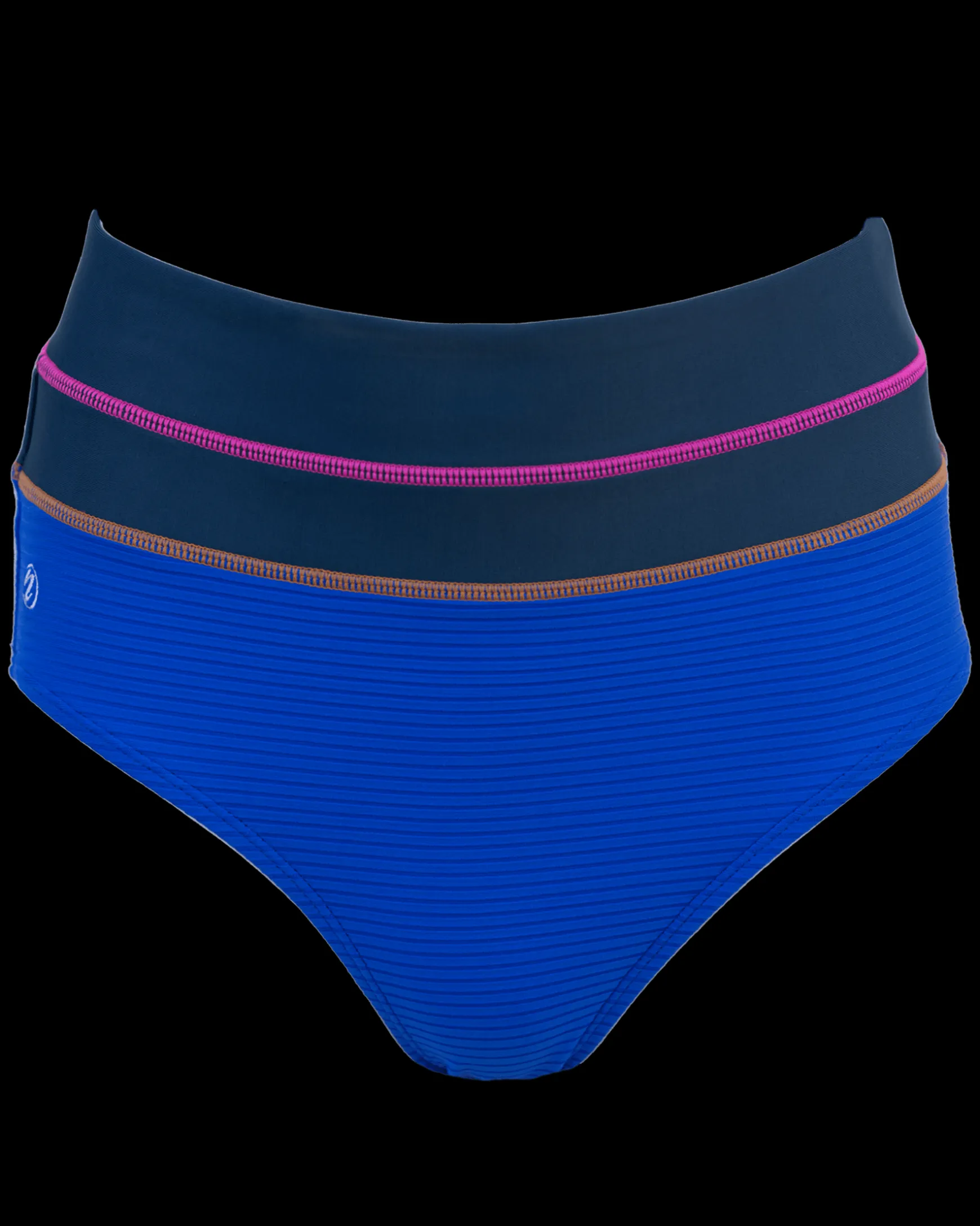 Flat Rib Cobalt Colorblock Bottom
