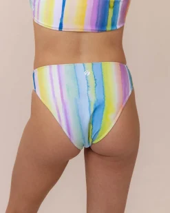 Flat Rib Saltwater Reversible High Leg Bottom