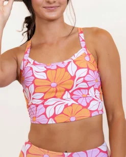 Flora Scoop Neck Crop
