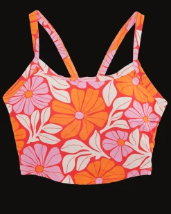 Flora Scoop Neck Crop