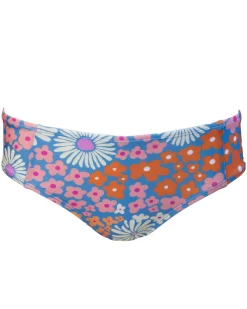 Floral Waves Bikini Bottom